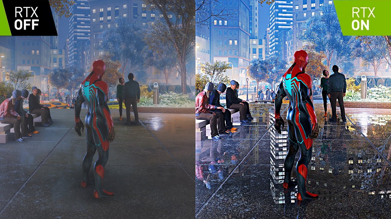 Spider-Man Remastered: RTX 3090 Ti RTX ON vs OFF! Max Settings 4k Side by Side Comparison!