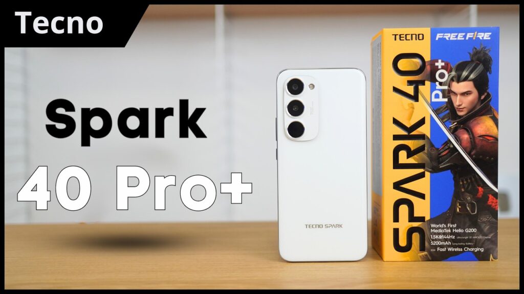 Tecno Spark 40 Pro 1