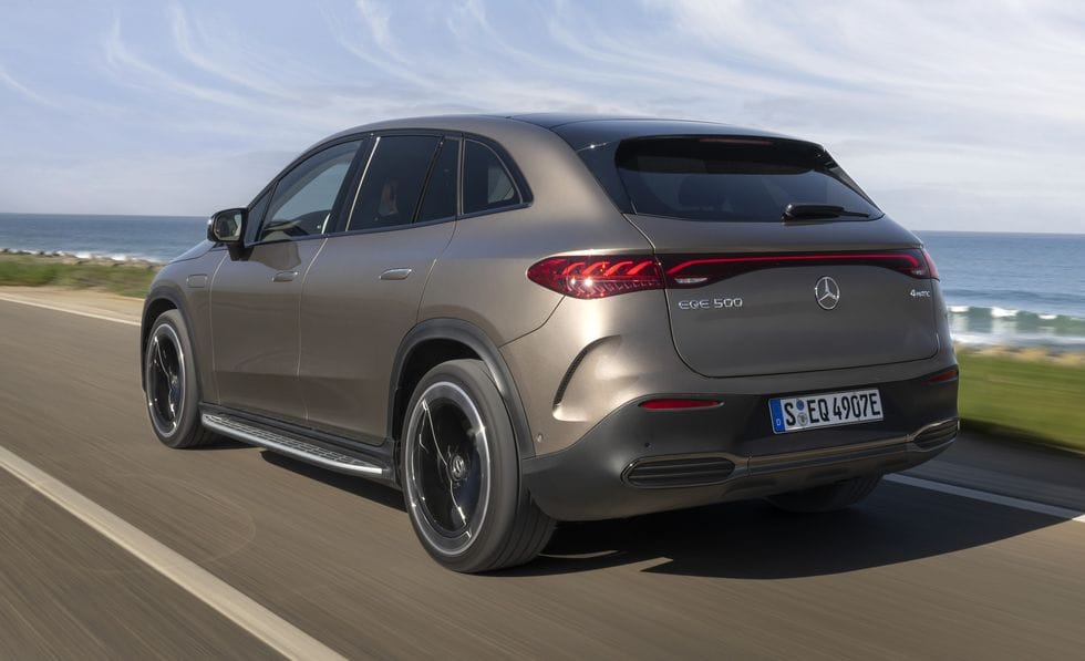 Mercedes EQE SUV 2024 مراجعة سيارة كهربائية عند مرسيدس biggbuz Mercedes EQE SUV 1