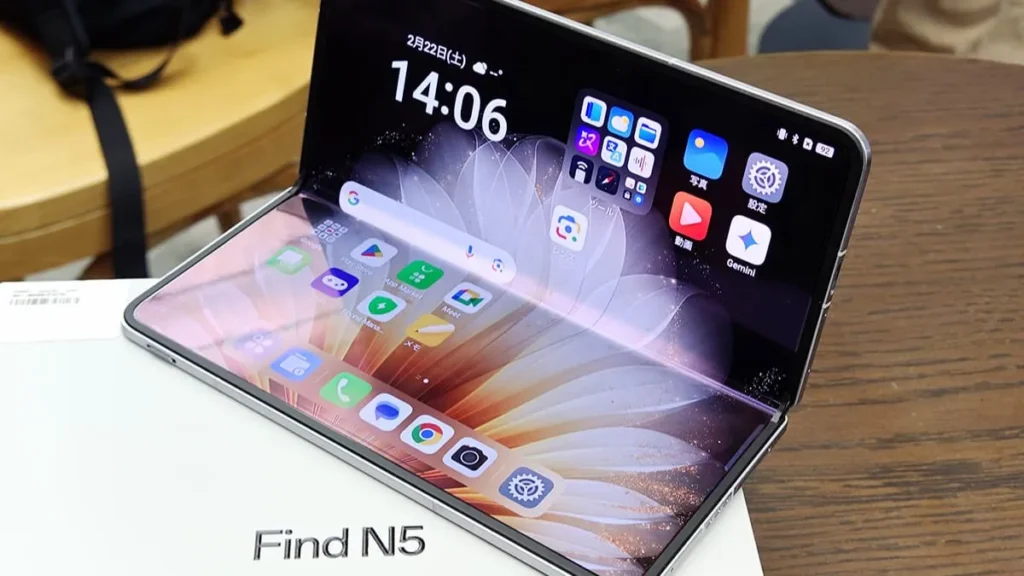 Oppo Find N5 : مواصفات وسعر اوبو فايند ان 5 biggbuz Oppo Find N5 1